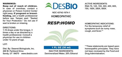 Resp Homo (Dsrt0803 Resphomo 8 20 2020)